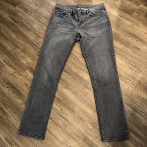 Banana Republic slim fit gray denim